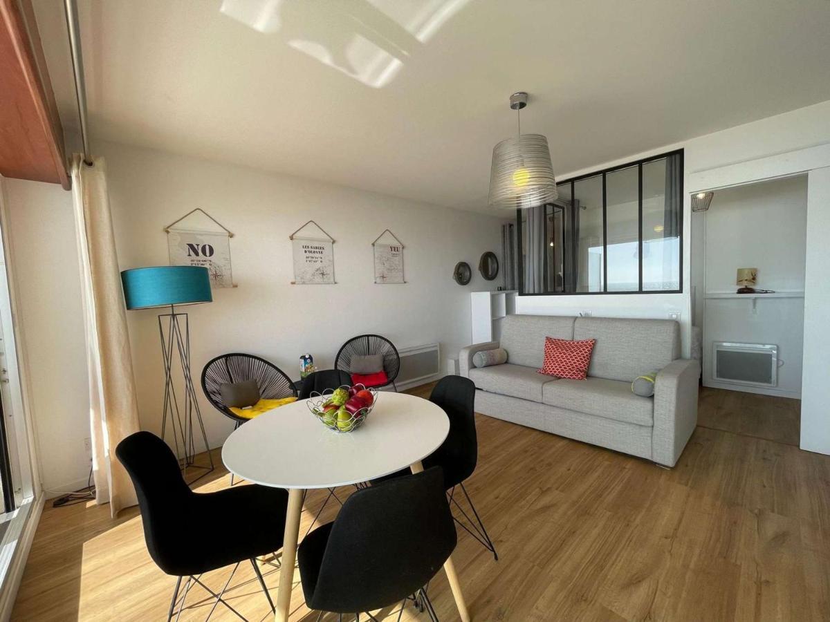 Grand Studio Cabine 4 Pers, Balcon, Renove, Proche Ocean, Saint-Hilaire-De-Riez - Fr-1-224C-160 エクステリア 写真