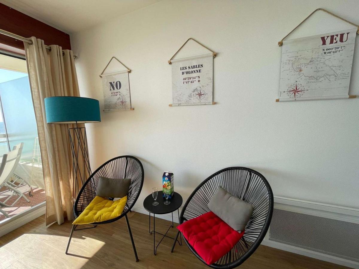 Grand Studio Cabine 4 Pers, Balcon, Renove, Proche Ocean, Saint-Hilaire-De-Riez - Fr-1-224C-160 エクステリア 写真